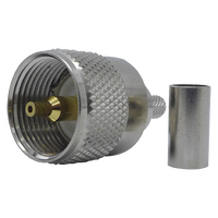 UHF Crimp Plug for LL-LMR195 and RG58 50 Ohm Cable