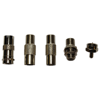 5 Piece TV Connector and Adaptor Pack