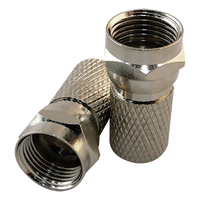 RG6 'F' Type Twist On Connector (20 Pack)