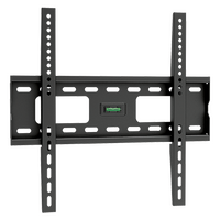 32-55" 75kg Full Wall Plate Flush Mount TV Bracket