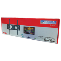 32-55" 75kg Full Wall Plate Flush Mount TV Bracket