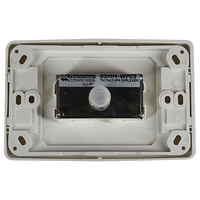 Satellite/TV Outlet Plate with FM Power Pass