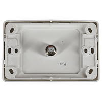 'F' Female to IEC Female Outlet Plate