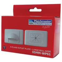 Large Bullnose Outlet Plate