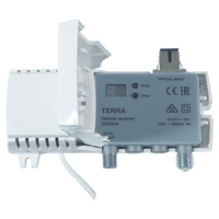 TERRA Fibre Receiver 80dBµV Output with SC/APC Connectors 47-2400MHz