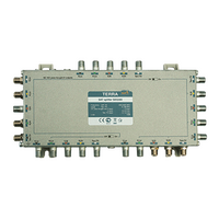 TERRA 5 Wire Splitter 4 Way 4 Satellite 1 Terrestrial