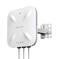 Wi-Fi 6 Outdoor Omnidirectional Access Point AX6000 802.11ax Dual Bands 5.95 Gbps with SFP Fibre Port and 2.5 GbE
