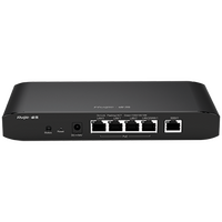 5 Port Managed PoE Router, 4x Gigabit PoE+, Up to 2 WAN Load Balanced, 54W