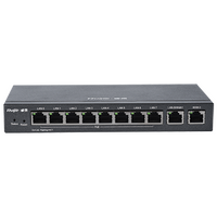 10 Port Managed PoE Router, 8x Gigabit PoE+, Up to 4 WAN Load Balanced, 70W