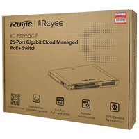 26 Port Gigabit Managed Network Switch (24 Port PoE, 2 SFP)