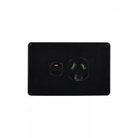 Puma - Power Point Switched 1 Gang, 15A 250V~  Black x10 - PUPP151GBK