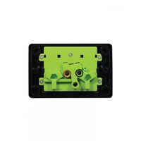 Puma - Power Point Switched 2 Gang, 15A 250V~  Black x10 - PUPP152GBK