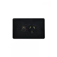 Puma - Power Point Switched 1 Gang, 10A 250V~  Black x10 - PUPP1GBK