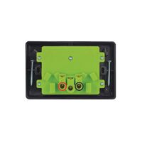 Puma - Power Point Switched 2 Gang Double Pole Shuttered 10A 250V Vandal Proof  White x10 - PUPP2GVP