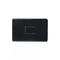 Switch Oven 45A 250V~ Double Pole, Horizontal  Black x5 - PUSWDPOV45BKH