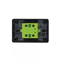 Switch Oven 45A 250V~ Double Pole, Horizontal  Black x5 - PUSWDPOV45BKH