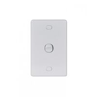 Puma - Switch Vertical 1 Gang 10AX/16A 250V Vandal Proof  x10 - PUSWV1GVP