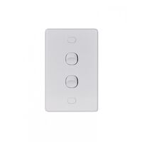Puma - Switch Vertical 2 Gang 10AX/16A 250V Vandal Proof  x10 - PUSWV2GVP