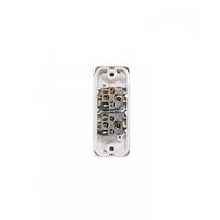 Puma - Switch Vertical Architrave 2 Gang 10AX/16A 250V~  x10 - PUSWVA2G