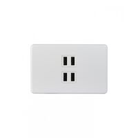 Puma - USB Charger Plate, 3.4A Quad Fully Integrated  x5 - PUUSB4G