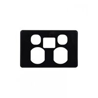 Power Point, Fully Integrated Dual USB Charger (Includes Leopard & Cheetah Covers)  White x1 - CHLEPP2USB2G