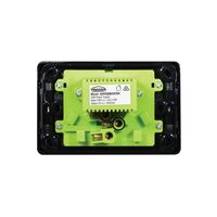 Cougar -u00a0Power Point 2 Gang 10A 250V USB Charger Dual Fully Integrated Type A and C 3.4A 5V  Black x1 - COPP2USB2GACBK