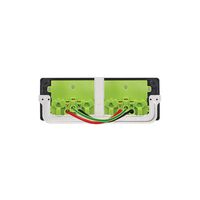 Cougar -u00a0Power Point Switched 4 Gang 10A 250V Flush Mount with Custom Mounting Bracket  Black  x1 - COPP4GBK