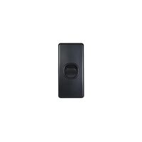 Flat Cat -u00a0Switch Vertical Architrave 1 Gang 10AX 16A 250V  White x10 - FLSWVA1G