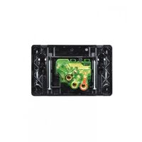 Leopard - Power Point Switched 1 Gang, 10A 250V~  Black x10 - LEPP1GBK