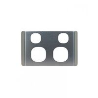 Leopard - Power Point Switched 2 Gang, 10A 250V~  White x10 - LEPP2G