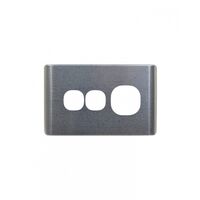 Leopard - Power Point Switched 1 Gang, 10A 250V~, With Extra Switch 16AX/20A  White x5 - LEPPSW1G