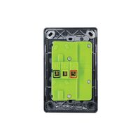 Leopard - Power Point Switched Vertical 2 Gang 10A 250V~  White x5 - LEPPV2G