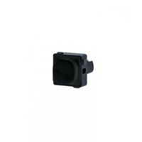 Meerkat - Momentary Push Button Switch Mech, 2A / 250Vac  Black x1 - MEPBMBK