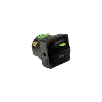 Meerket -u00a0Switch Mechanism 32A 250V~ Cat's Eye (Labelled Oven)  White x5 - MESW32COVEN