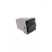 Meerkat -u00a0Switch Mechanism 3-Position 10AX/16A 250V~  Black x4 - MESW3BK