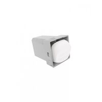 Meerkat -u00a0Switch Mechanism 3-Position 10AX/16A 250V~ Cat's Eye  Matt White x4 - MESWC3MW