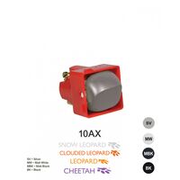 Intermediate Switch Mechanism 10AX 250V~ Cat's Eye  Silver x5 - MESWCISV