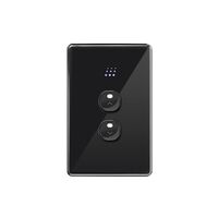 Powermesh -u00a0Blind Controller Single M.20 300W Max Per Channel 230V  Black  x1 - PMBC2BK