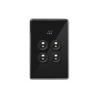 Powermesh - Blind Controller Dual M.20 300W Max Per Channel 230V  White x1 - PMBC4