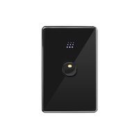 Powermesh -u00a0Multi Purpose Switch 1 Buttonu00a0Maxu00a05AX total, 220-240V 50Hz, 2 or 3 wire auto-sensing (Formerlyu00a0PMPUSWMPV1G)  Black x1 - PMMPS1BK