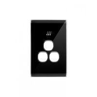 Powermesh - Snow Leopardu00a0Coveru00a0(to suitu00a0PMPUSWMPV3G &u00a0PMMPS3u00a0Switches)  Snow Leopard Black Cover - PMMPS3SNCBK