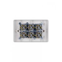 Switch Horizontal 6 Gang 10AX/16A 250V Vandal Proof  x5 - PUSW6GVP