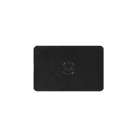 Senoa Simple -u00a0Switch Glass Front Horizontal 1 Gang 16AX/20A 250V  White x10 - SENSW1G