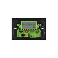 Snow Leopard - Power Point 10A 250V Auto Switched Fully Integrated Dual USB Charger (Type A and C) 5V 3.4A  White/White x1 - SNPP2USBAUWW