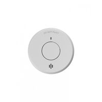 Bear -u00a0Smoke Alarm with Wireless Interconnect Photoelectric Surface Mount Non Removable 3V DC Lithium 10 Year Battery Powered Only  x1 - BESMOKEY10BW