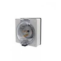 Buffalo -u00a0Appliance Inlet IP66 15A 250V~ 3 Flat Pin, Less Enclosure  x1 - BUAI315LE