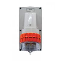 Buffalo -u00a0Appliance Inlet IP66 20A 250V~ 3 Round Pin  x1 - BUAI320