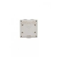 Buffalo - Enclosure Back Box Shallow 1 Gang With 25mm & 2 x 20mm Entries  x1 - BUBB1GS