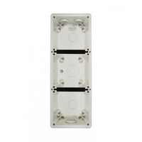 Buffalo -u00a0Enclosure Back Box 3 Gang  x1 - BUBB3G