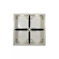 Buffalo -u00a0Enclosure Back Box 4 Gang  x1 - BUBB4G